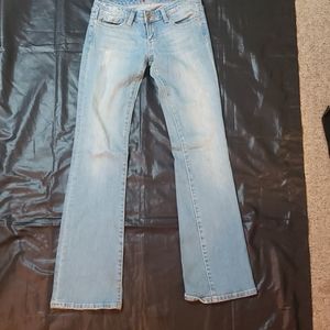 Seven7 Sky Blue flare Leg Jeans